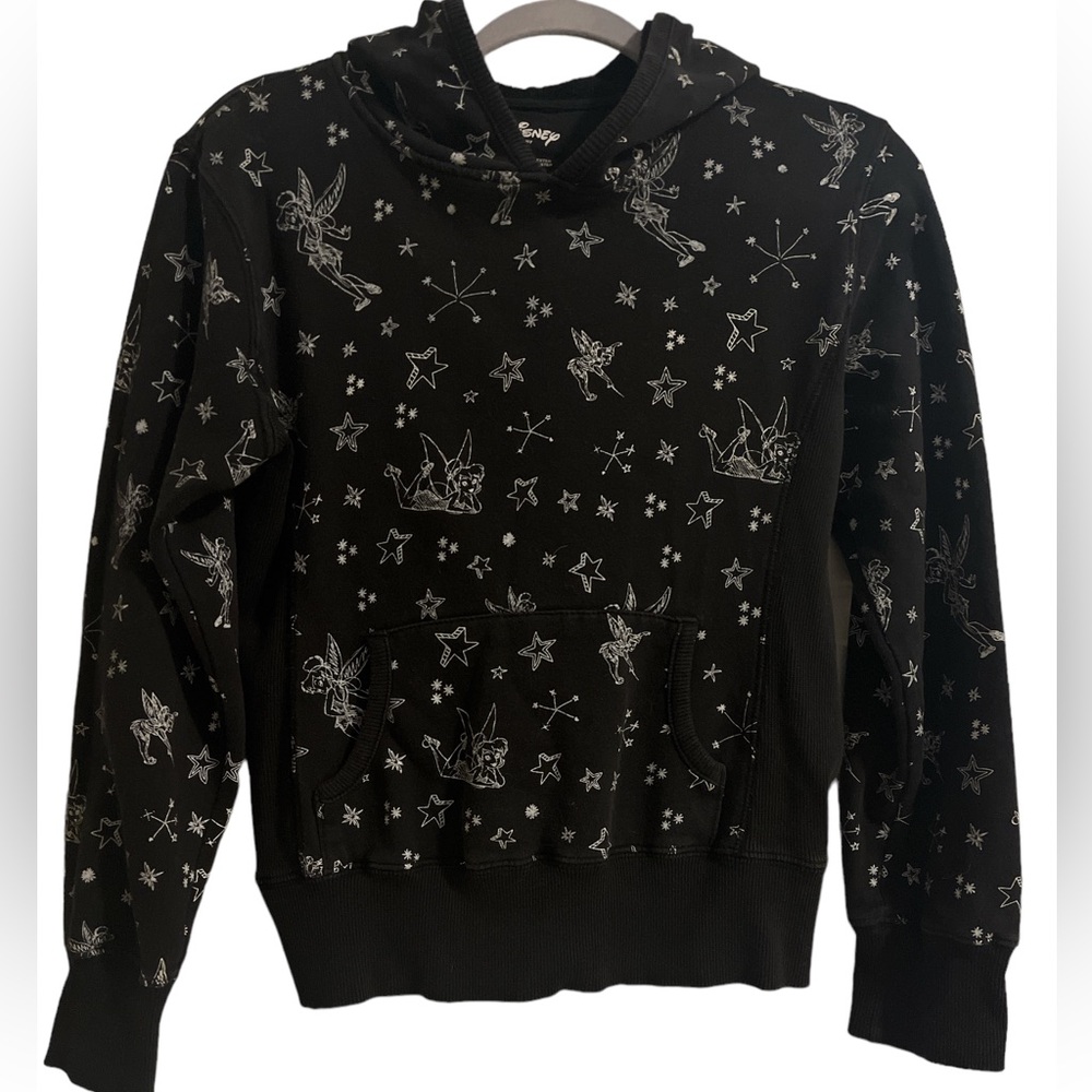 DISNEY - Tinker bell Hoodie Sz Medium (Juniors)